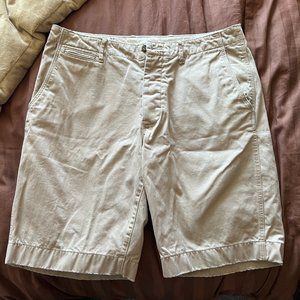 Mens Button Front Shorts